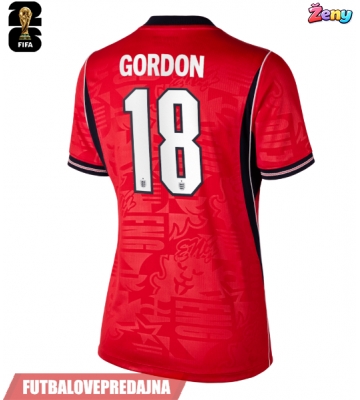 Lacne Ženy Futbalové dres Anglicko Anthony Gordon #18 MS 2026 Krátky Rukáv - Preč